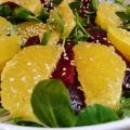 Ensalada de naranja y remolacha