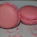 Macaróns de fresa