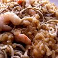 Arroz con gambas y gulas