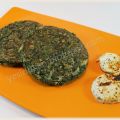 Hamburguesas de atún y espinacas