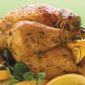 Pollo asado con limón a la griega